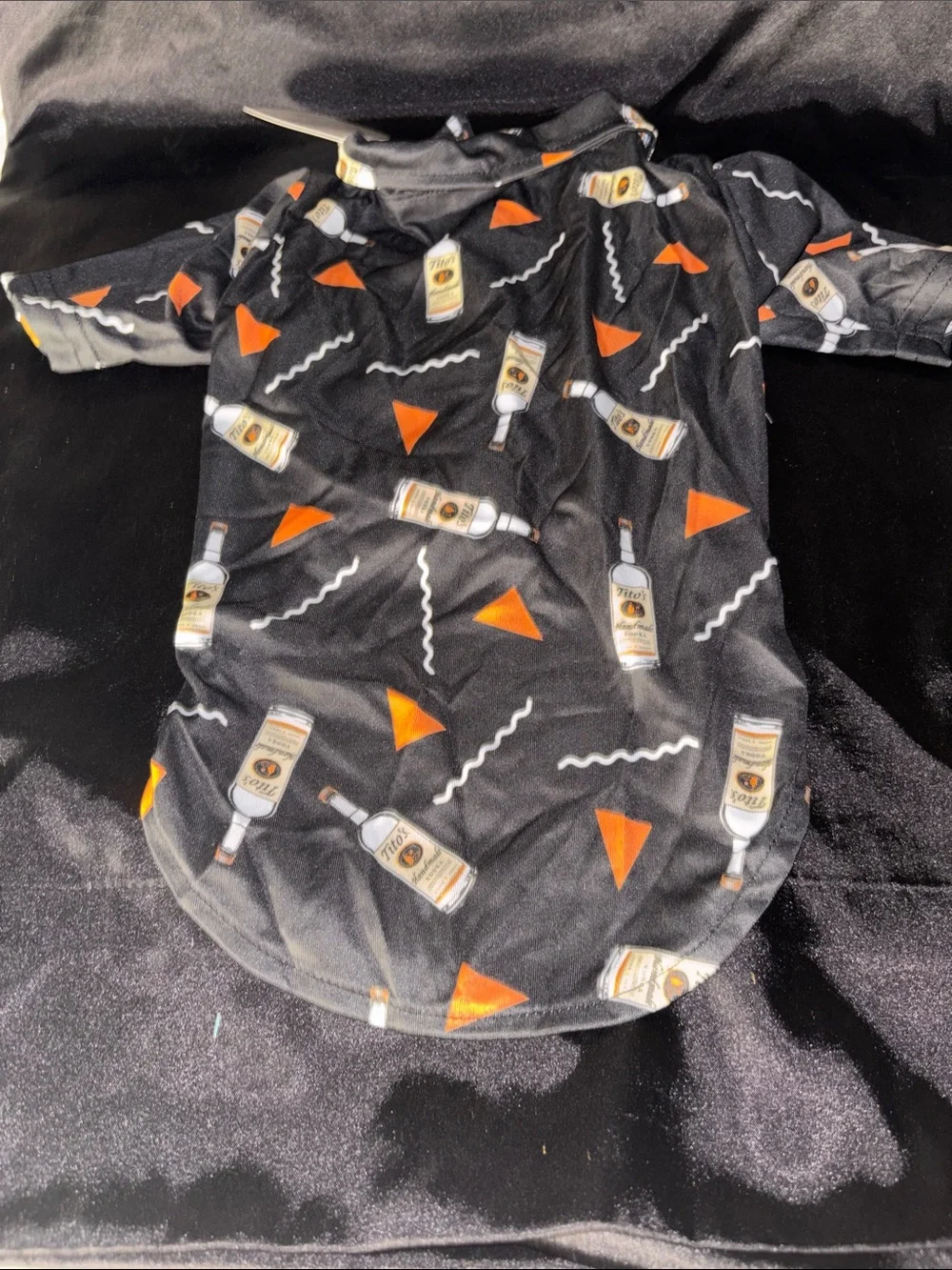 Assorted Printed Pet shirt (Pink, Light Blue, Red, Black)